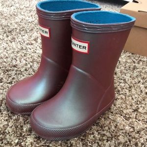 Toddler hunter boots nebula UK 4 US 5